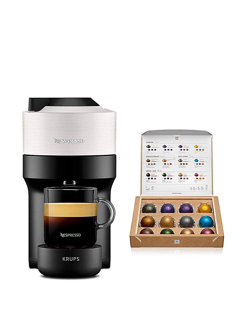Nespresso VertuoPop White Coffee Machine