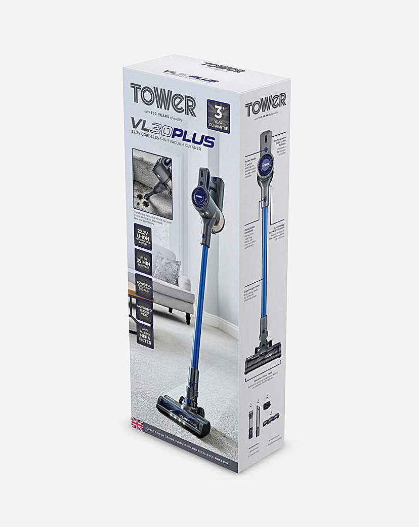 Image of Tower VL30 Cordless 3In1 Vacuum