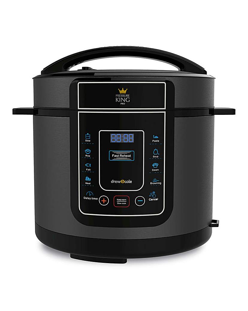 Pressure King Pro 5 Litre Black Cooker