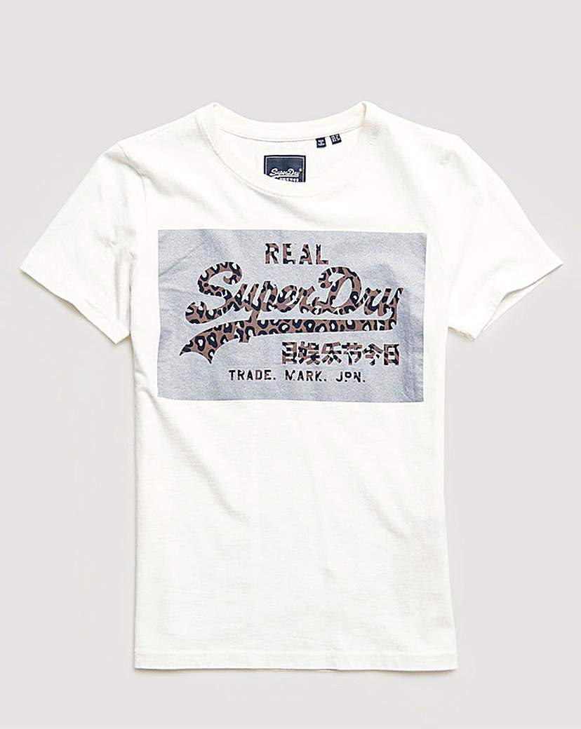 Superdry Superdry Reflective Logo T-Shirt
