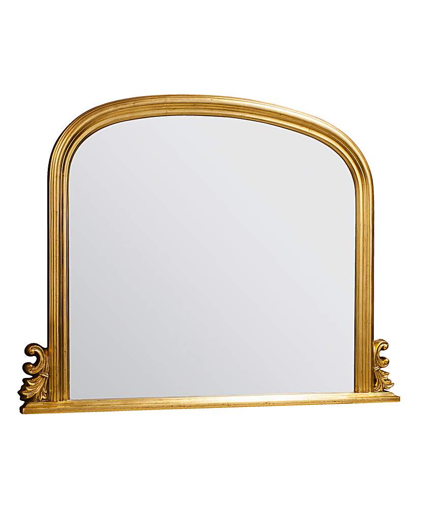 Thornby Large Gold Over Mantel Mirror
