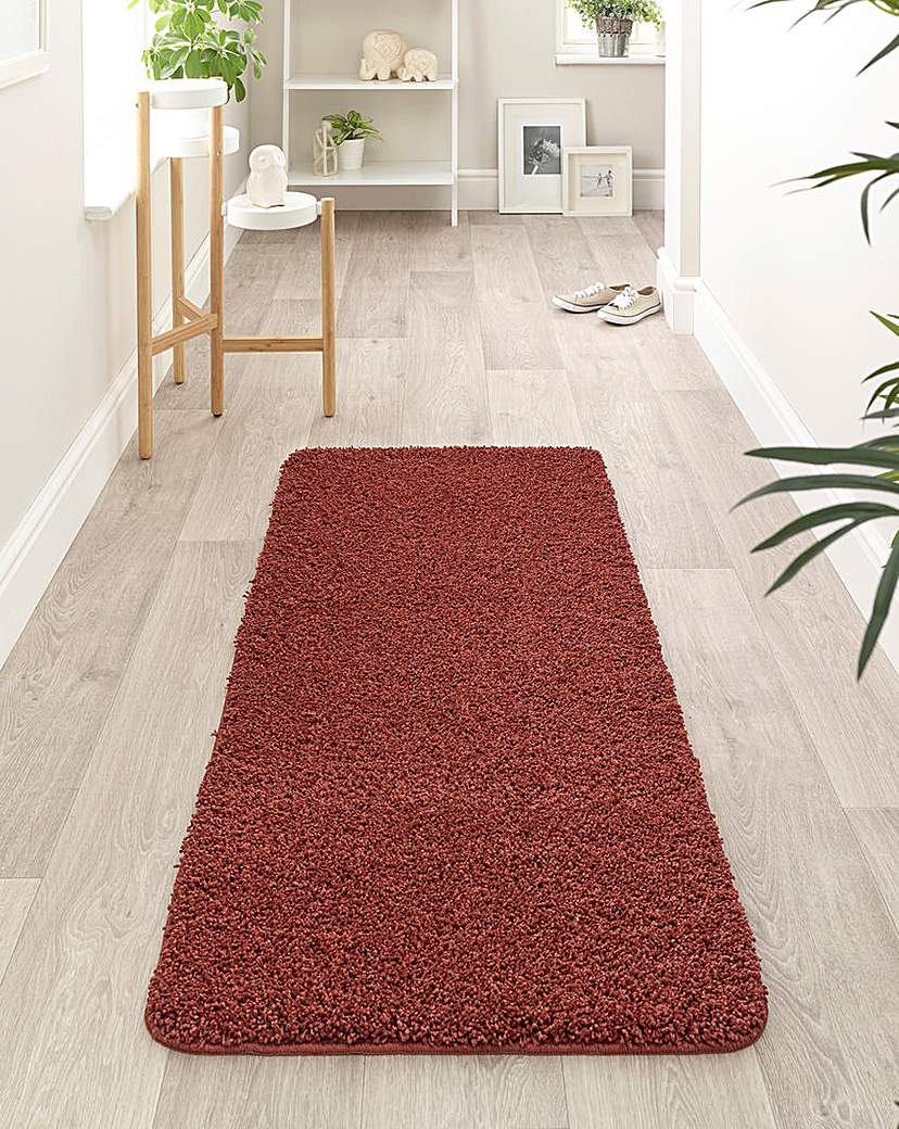 Buddy Washable & Stain Resistant Runner - Deep Red