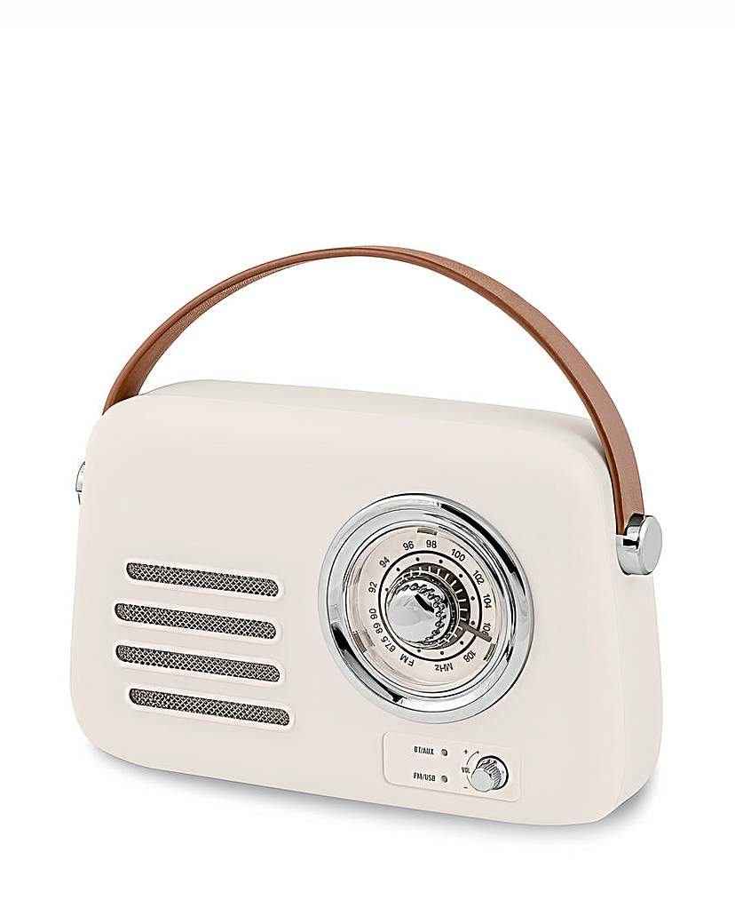 New In - Reflex Active Radio & Speaker - Cream