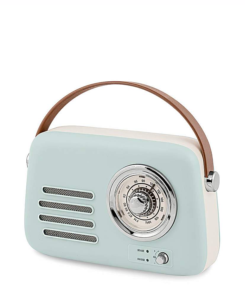 New In - Reflex Active Radio & Speaker - Blue