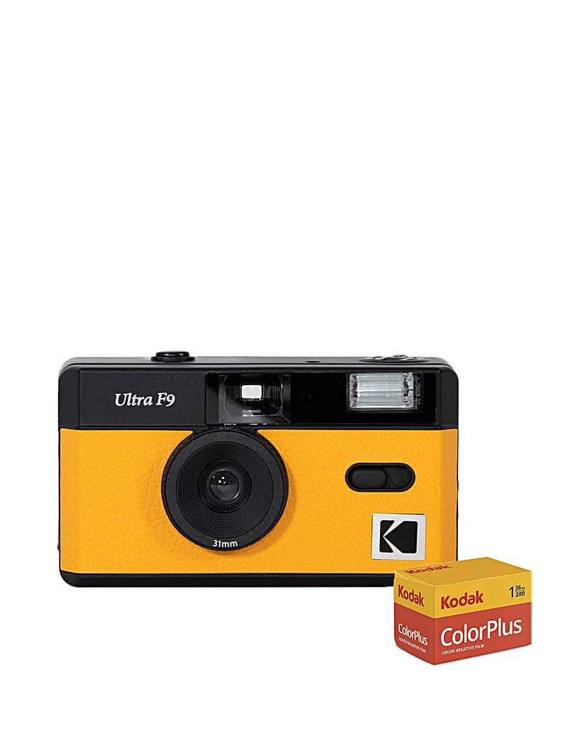 New In - Kodak Ultra F9 Reusable Cam Bundle Yel