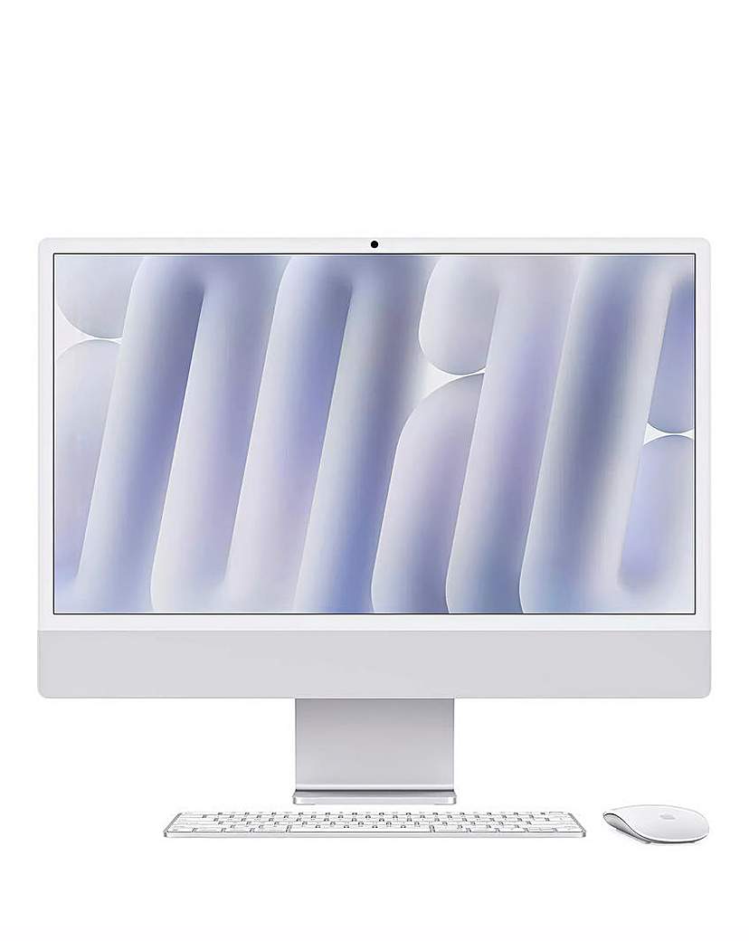 Apple iMac (2024) 24in 16GB 256GB Silver