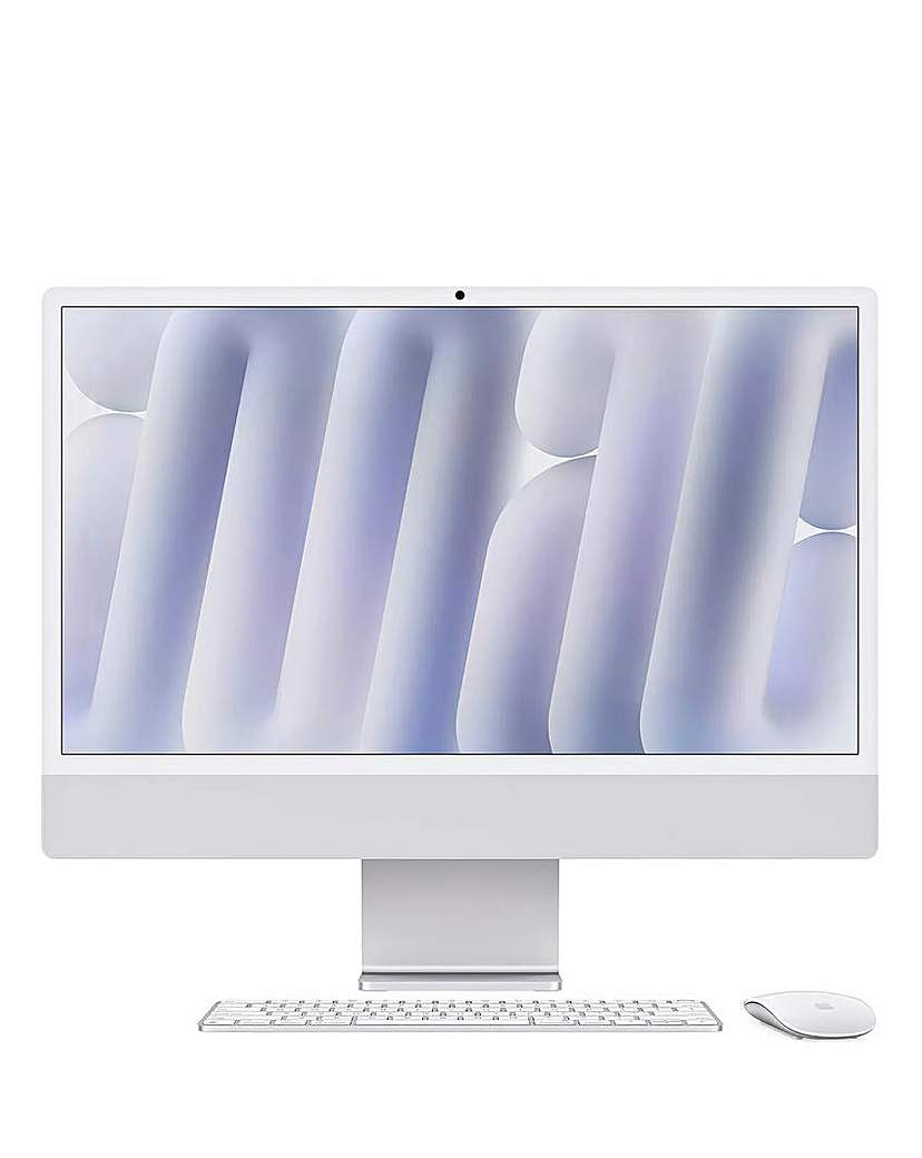 Apple iMac (2024) 24in 16GB 256GB Silver