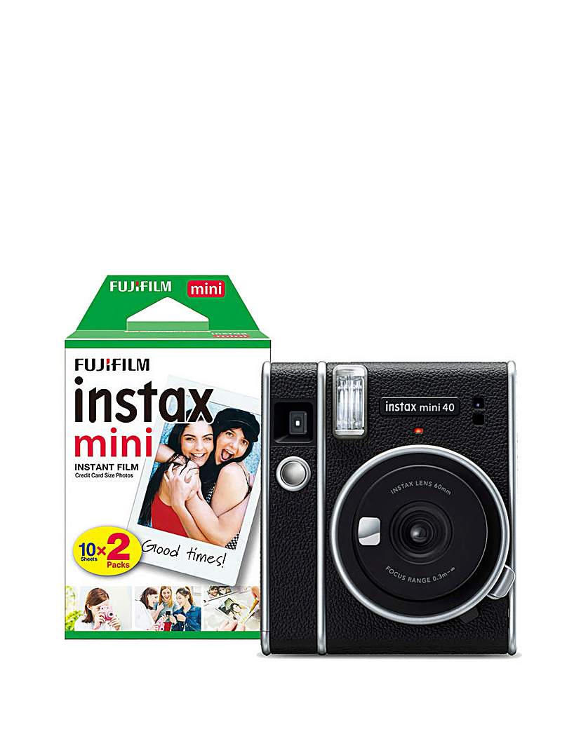 New In - Instax Mini 40 Camera 20 Shot Film