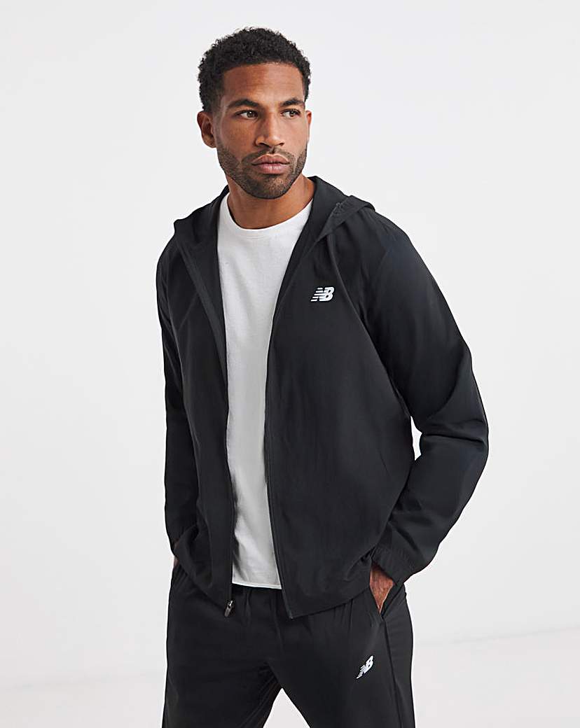 New In - New Balance Hooded Woven Jacket