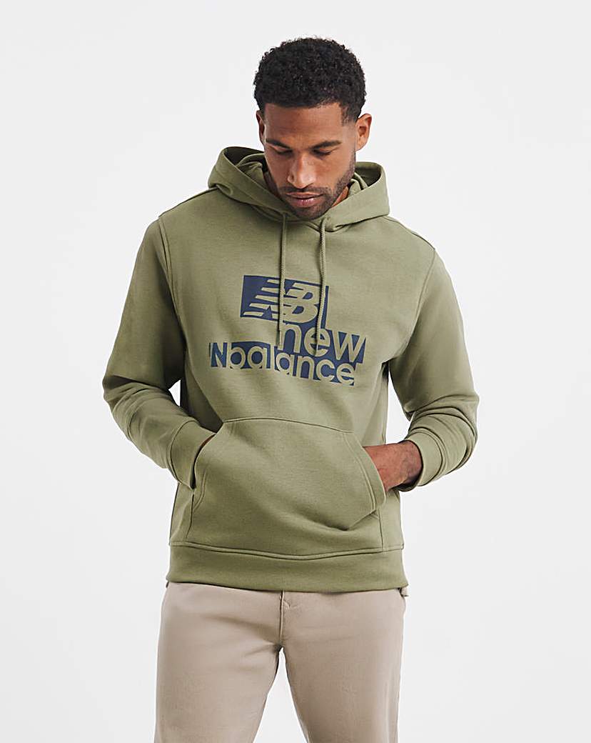 New In - New Balance Logo Fleece Hoodie
