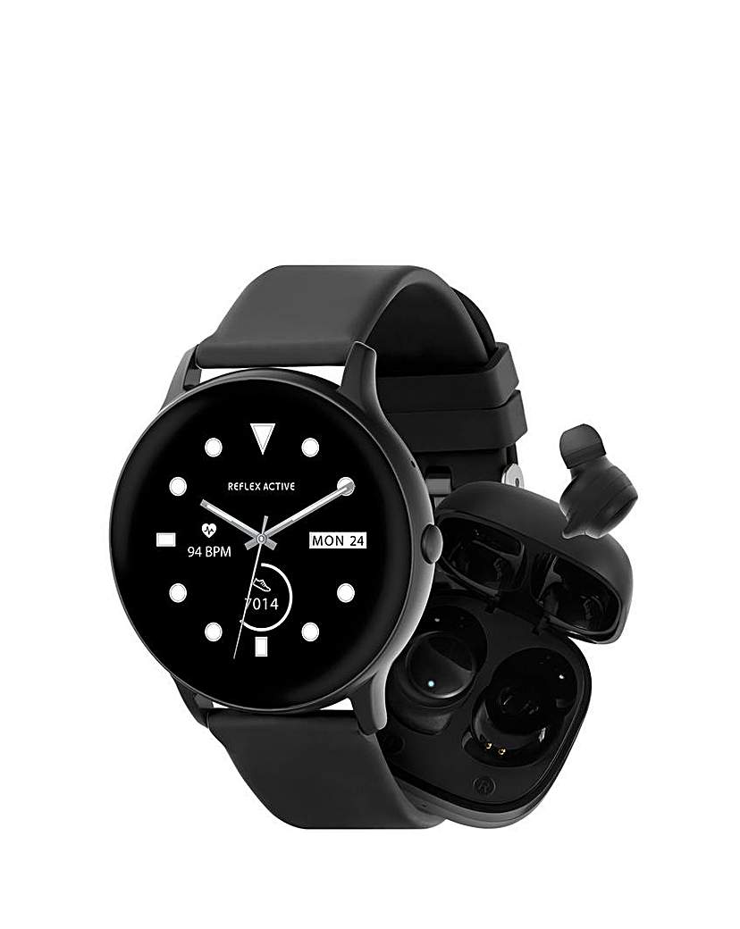 New In - Series 36 Black Smart Watch + Earbud Set