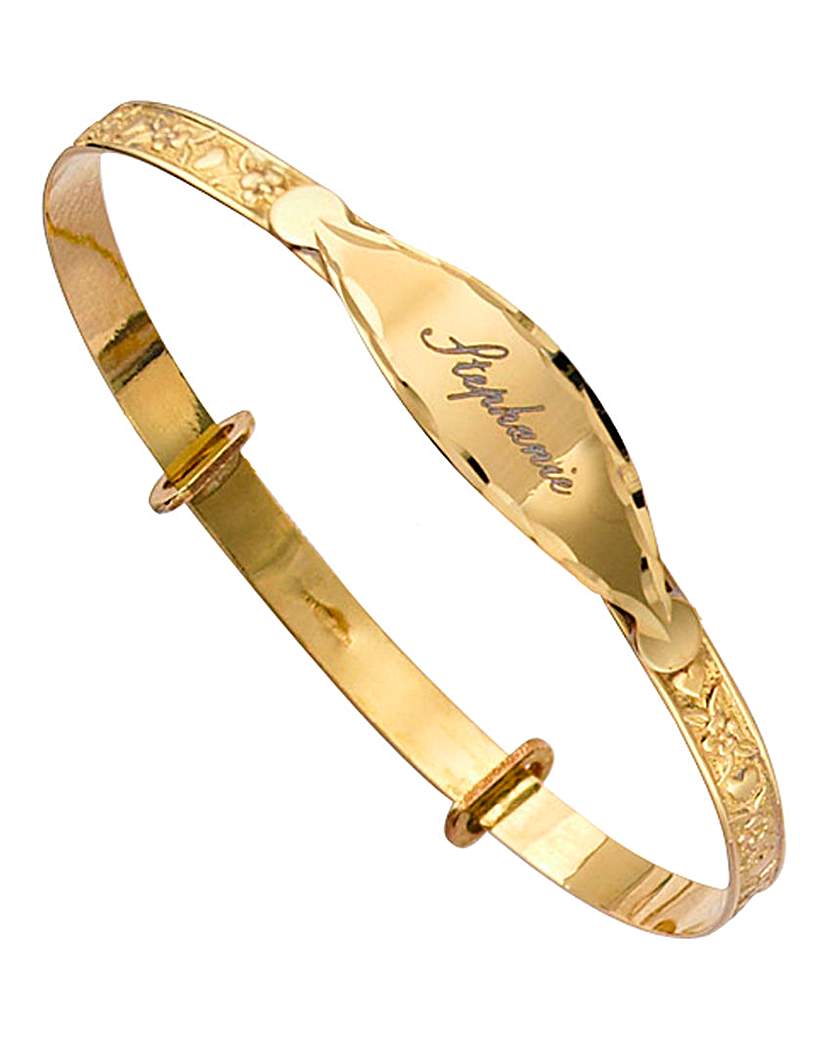 9 Carat Gold Expander Bangle
