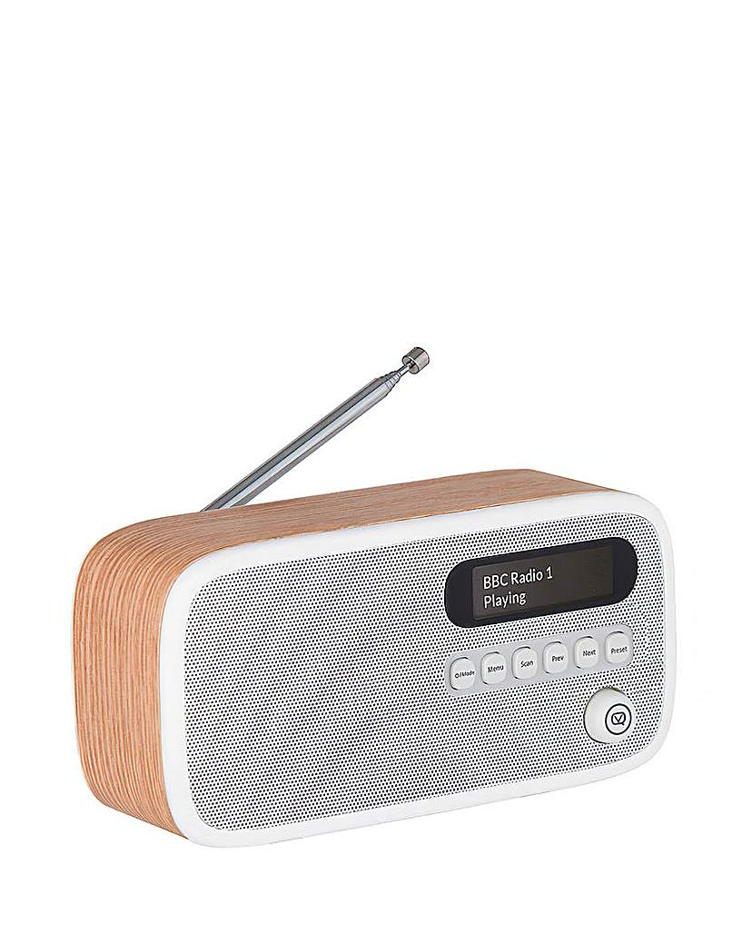VQ Dexter DAB/FM Radio - Oak