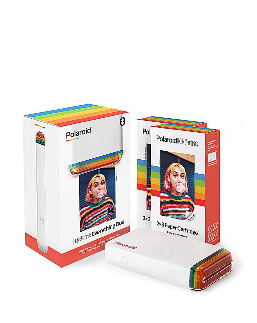 New In - Polaroid 2x3 Print 2 & 20 Shot Film Wht