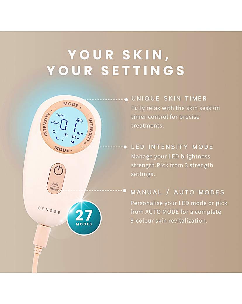 SENSSE ELITE 8 LIGHT MASK