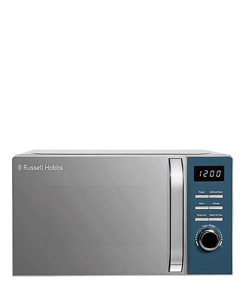 New In - Russell Hobbs Ocean Blue Microwave