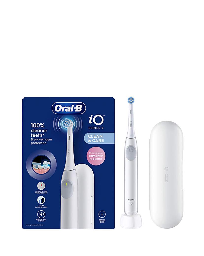 New In - Oral-B iO2 Series White + Travel Case