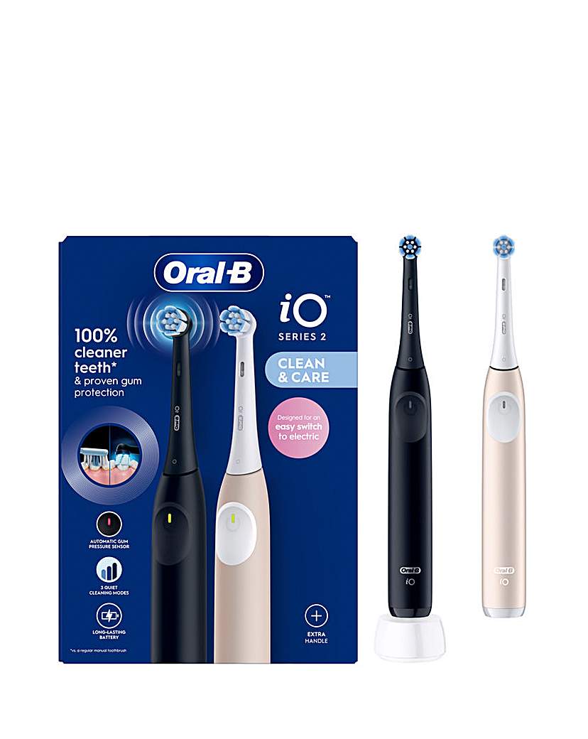 New In - Oral-B iO2 Series Black/ Pink