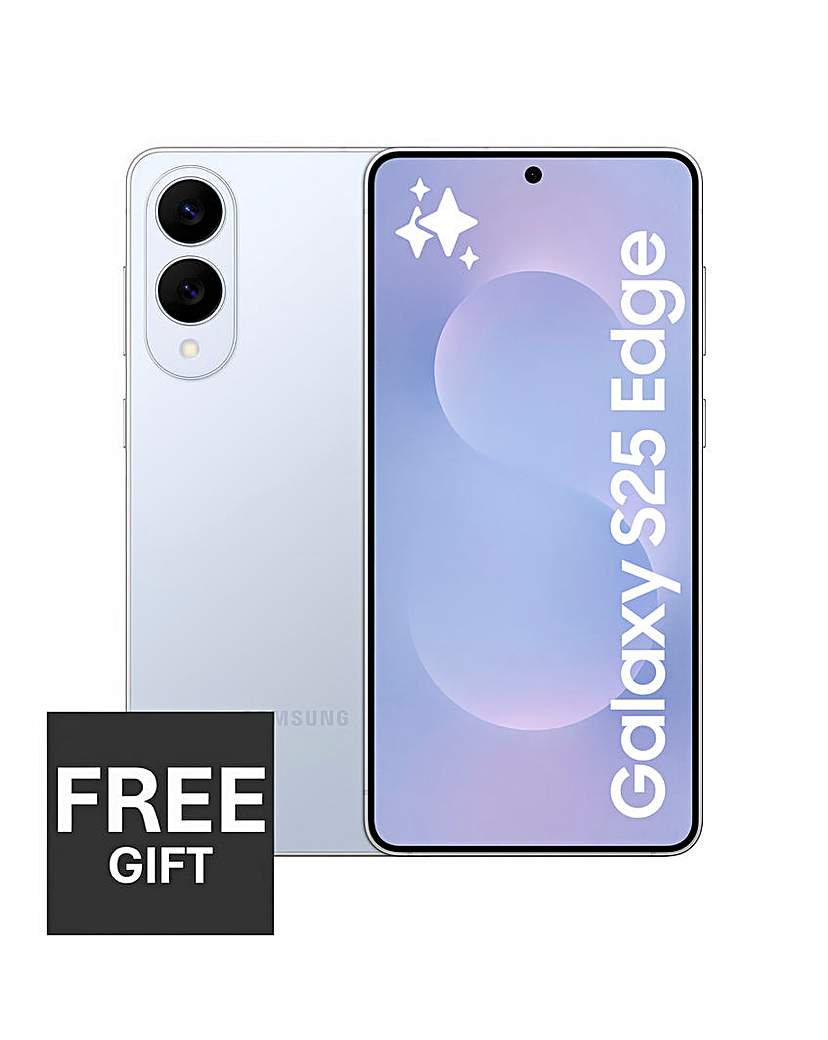 S25 Edge 256GB - Titanium Icyblue