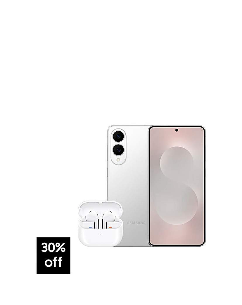 S25 Edge 512 Sil & Buds3Pro White