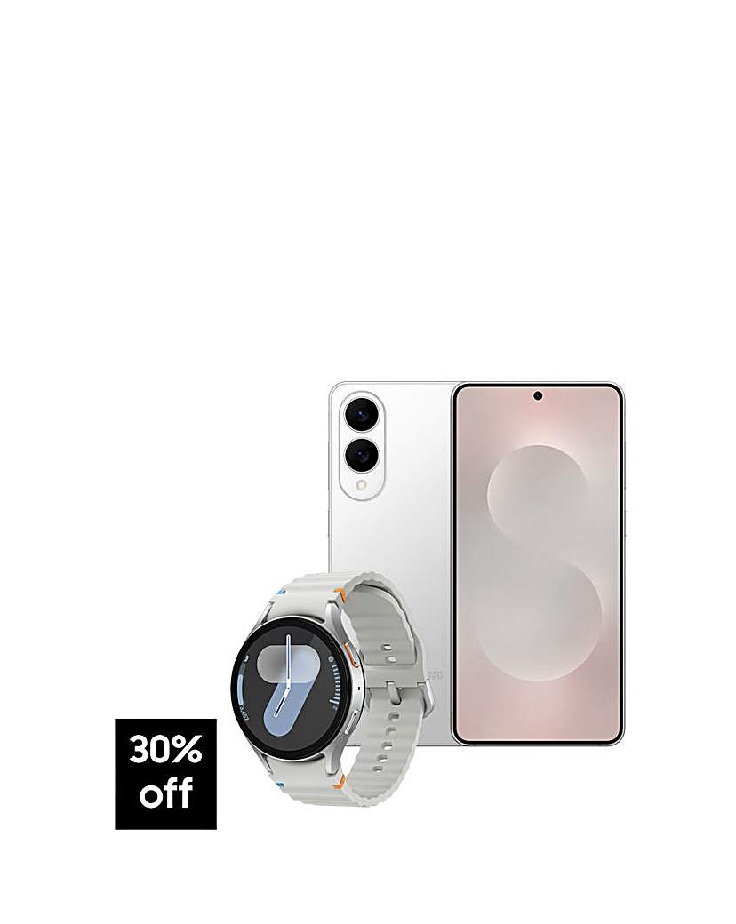 S25 Edge 512 Sil & Watch7 44 Silver
