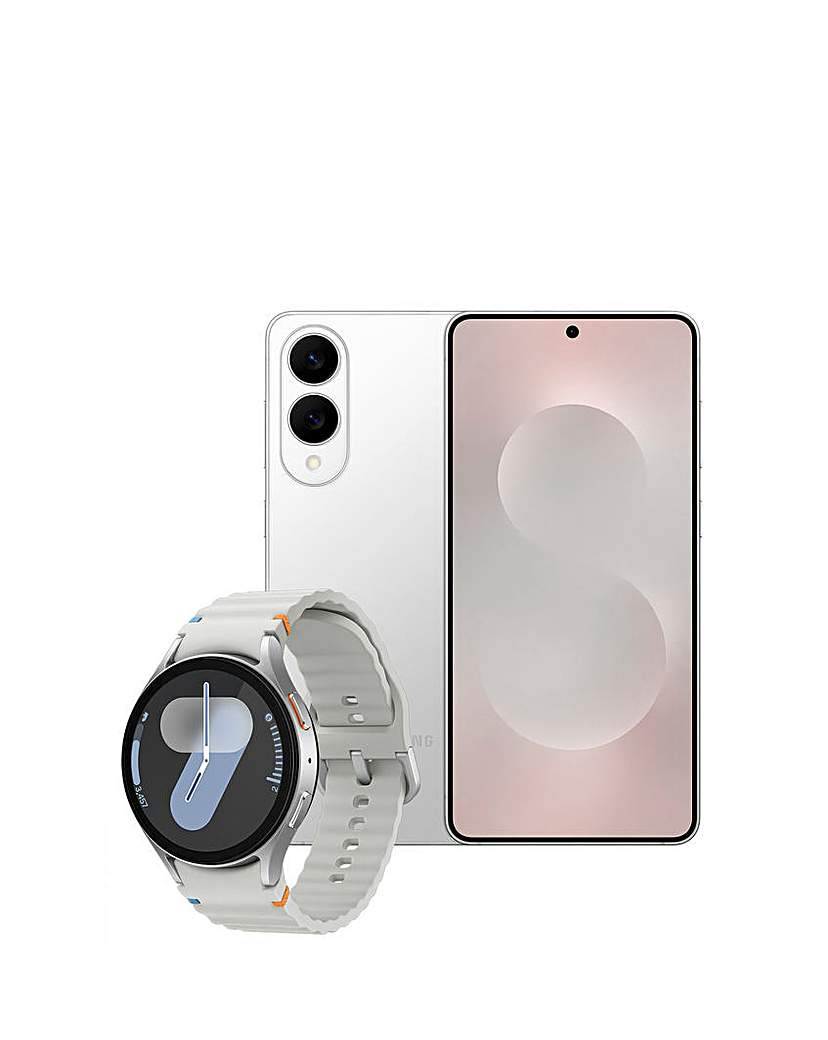 S25 Edge 512 Sil & Watch7 44 Silver