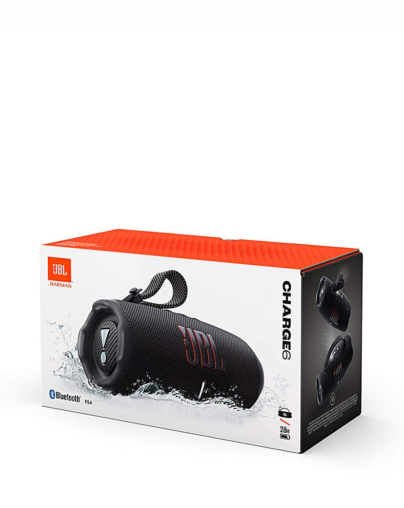 JBL Charge 6 Portable Speaker Black
