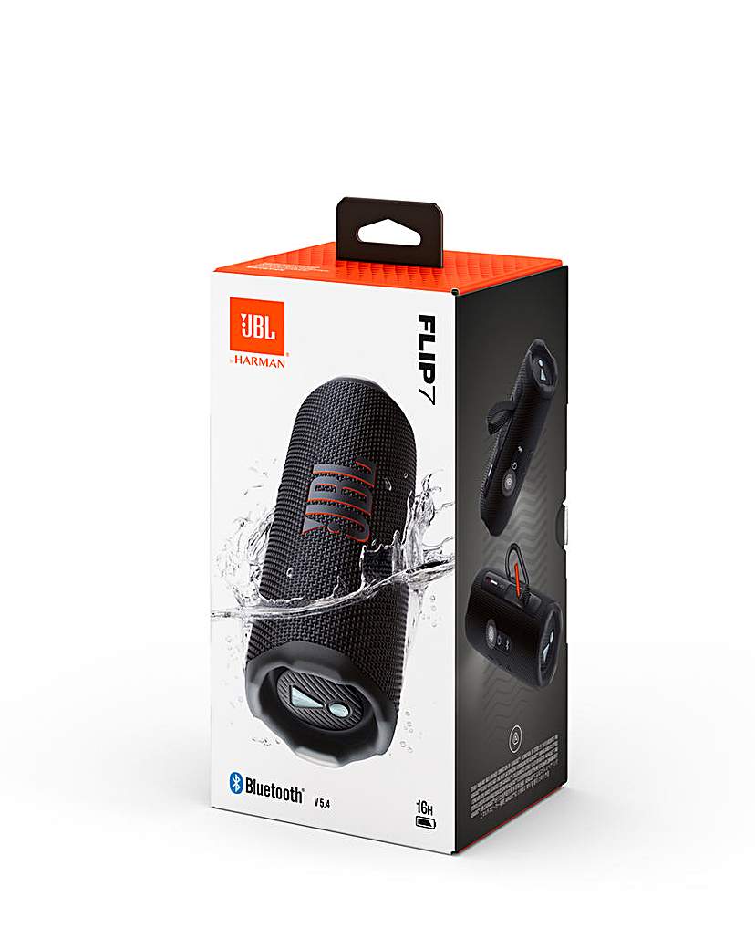 JBL Flip 7 Portable Speaker Black