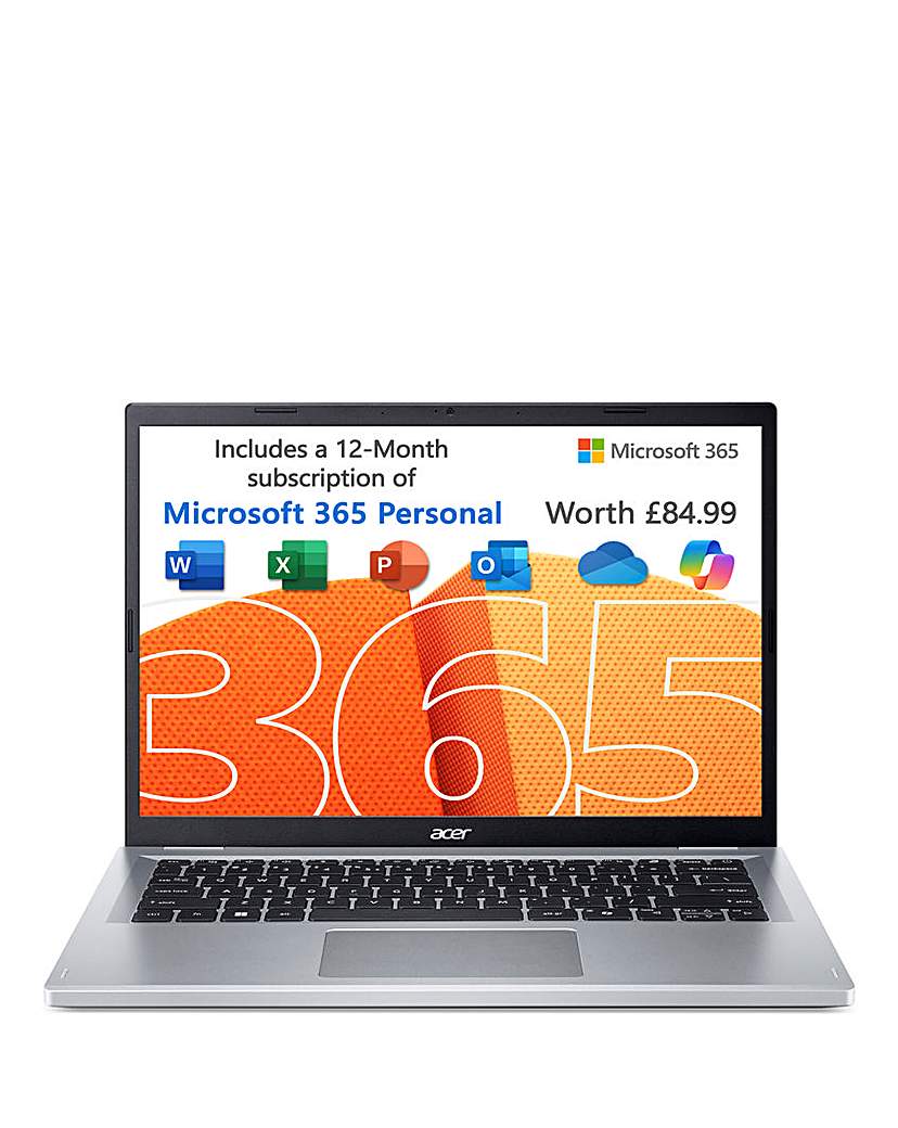 Acer Aspire Go 14 Laptop FHD N200 4GB