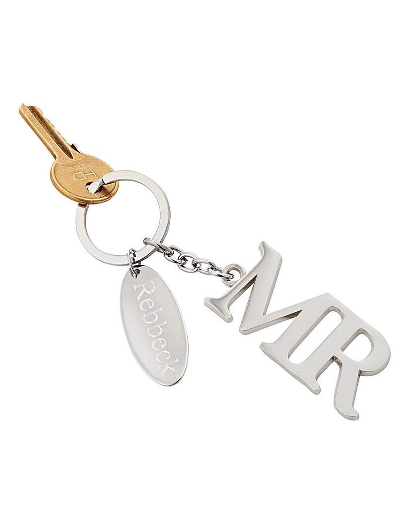 Personalised Mr Keyring