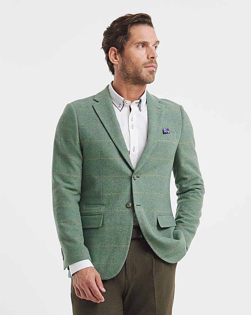 New In - Joe Browns Wool Check Blazer