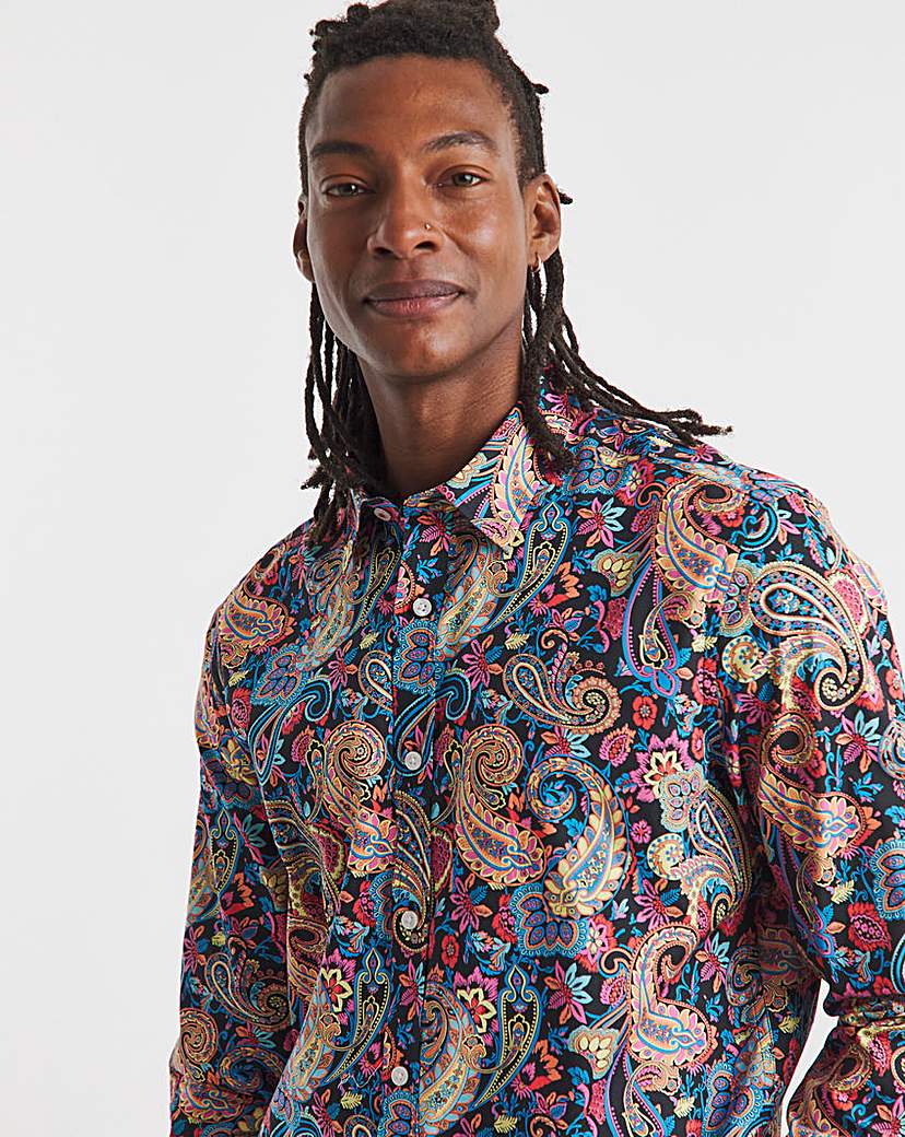 New In - Joe Browns Paisley Print Long Shirt