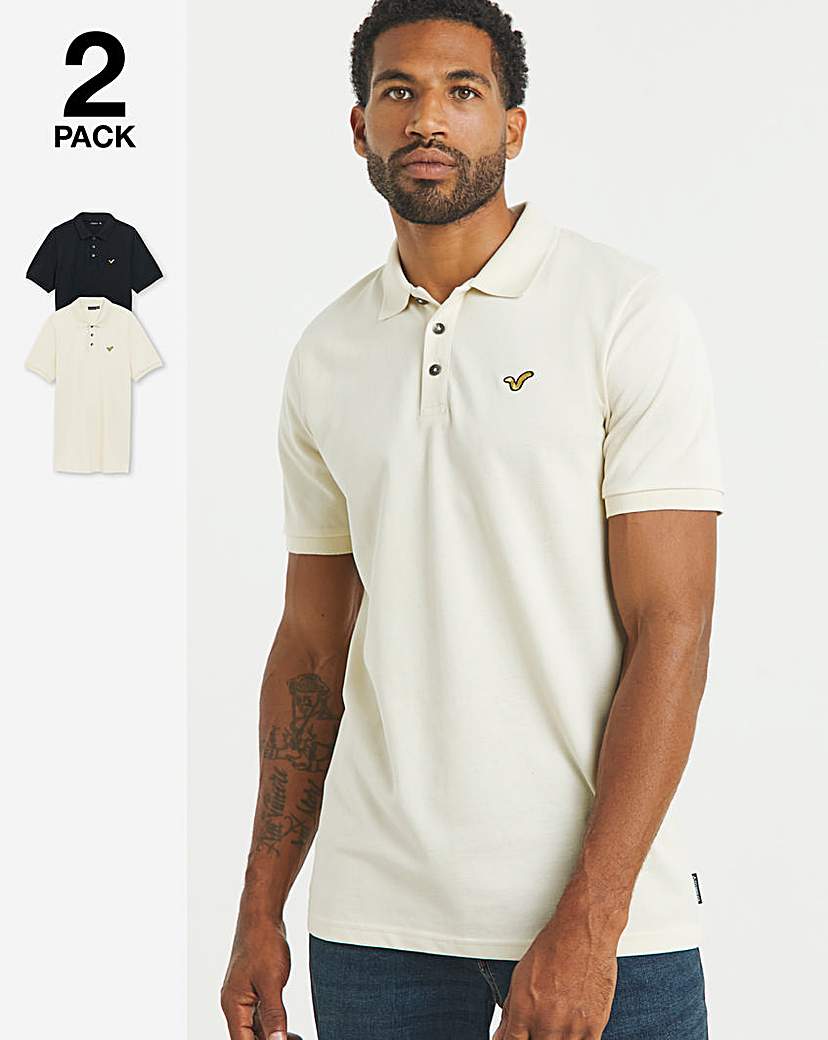New In - Voi 2 Pack Polos Long