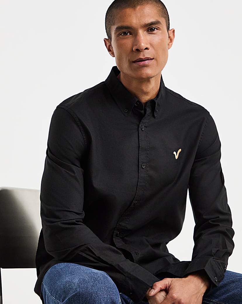 Voi Long Sleeve Oxford Shirt Long