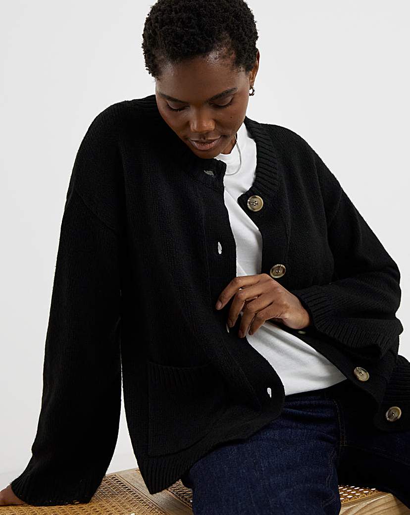New In - CREW NECK WIDE SLEEVE JUMPER