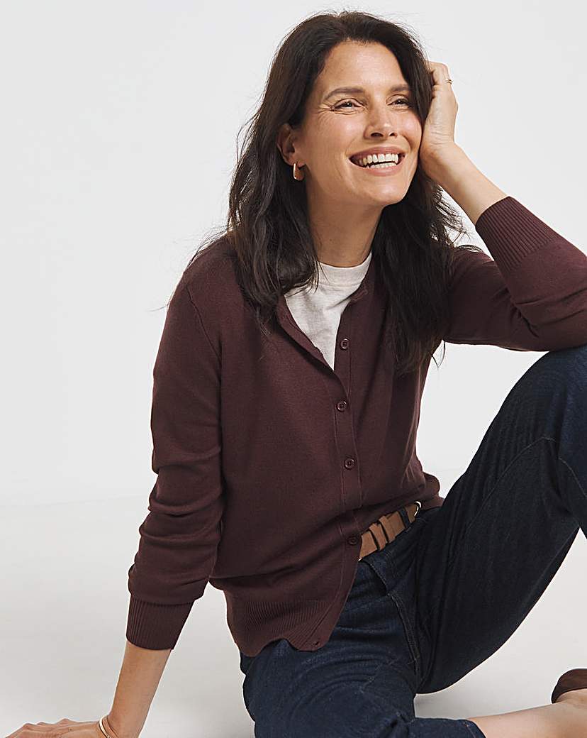 New In - CREW NECK CARDIGAN