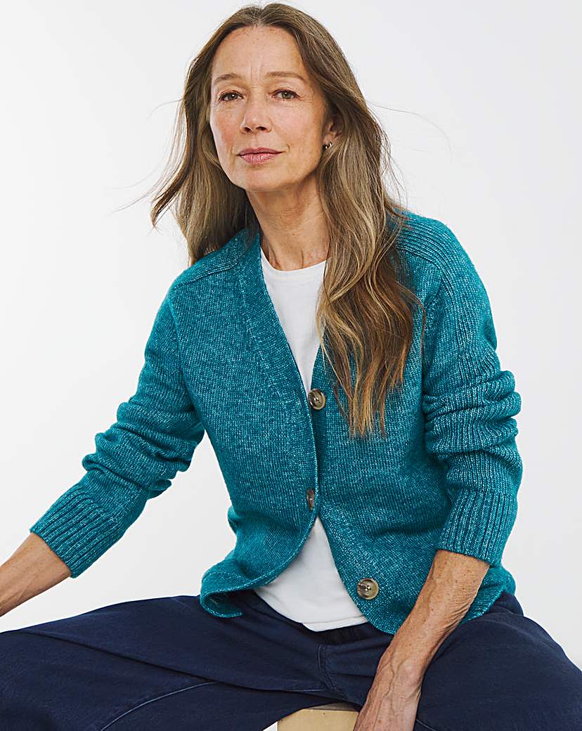 New In - V NECK SEAM DETAIL CARDIGAN