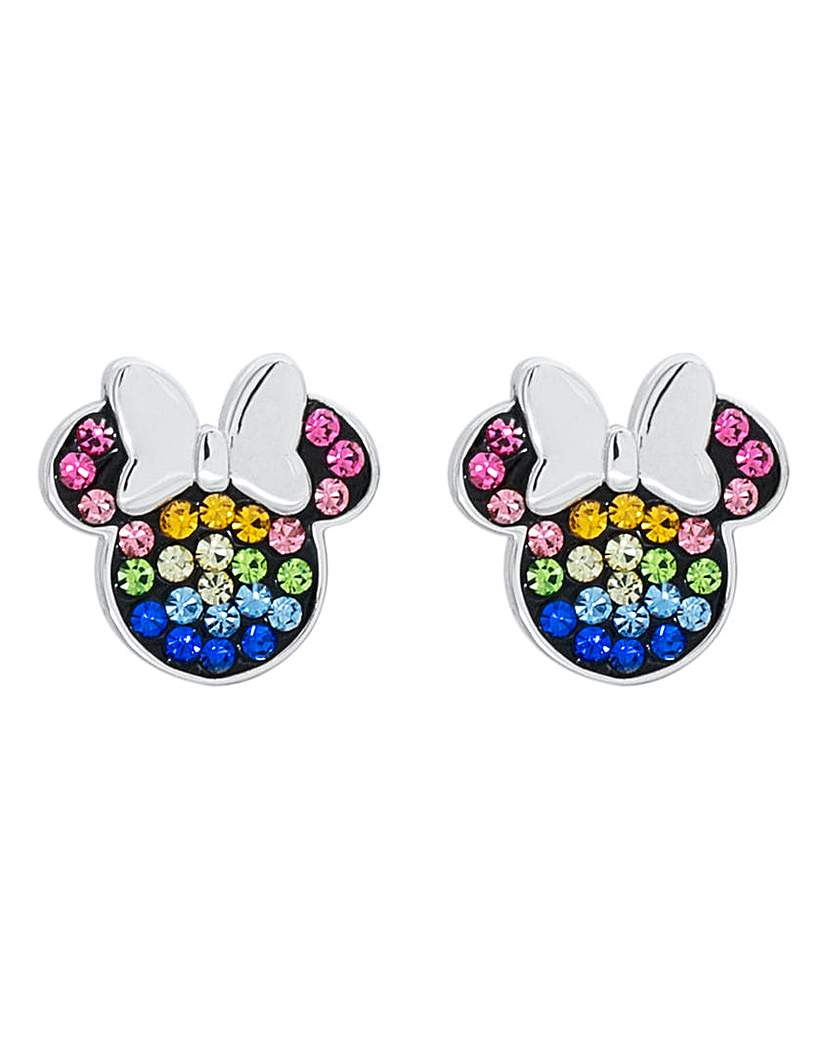 Image of Disney Minnie Mouse Rainbow Earrings
