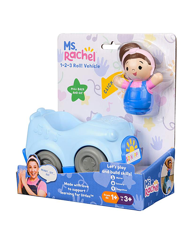 Ms. Rachel 1, 2, 3 Roll! Vehicle