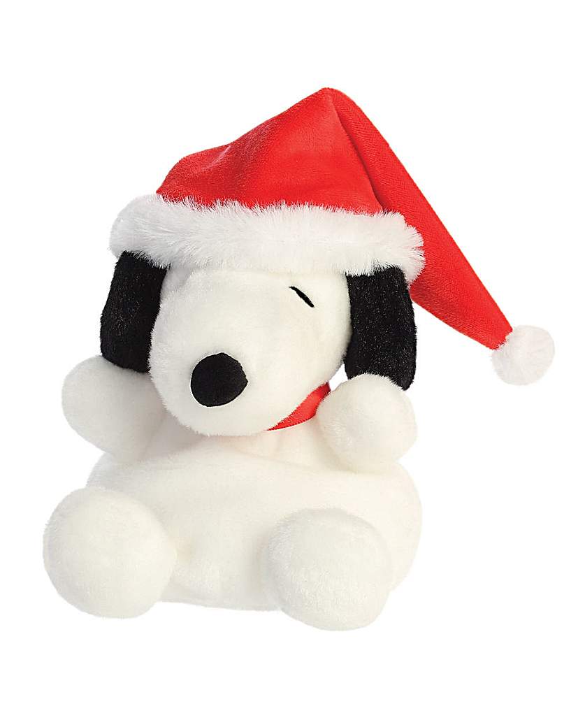 Palm Pals Peanuts Santa Snoopy 5in