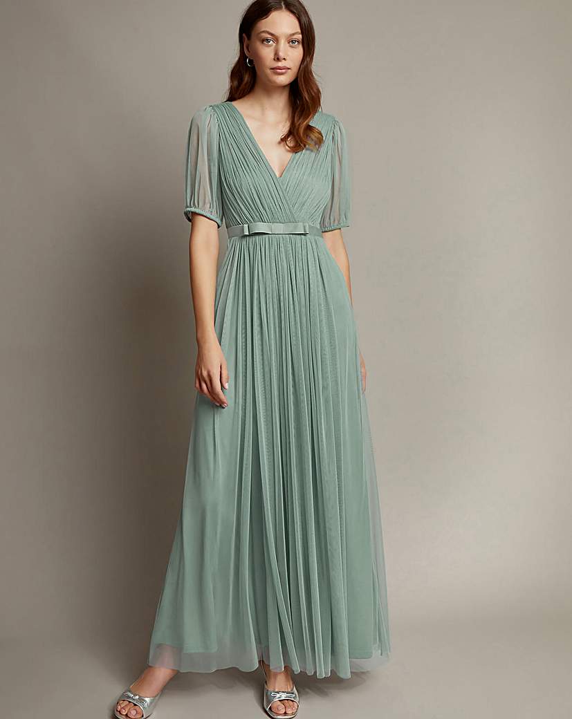 New In - Monsoon Ellie Tulle Maxi Dress