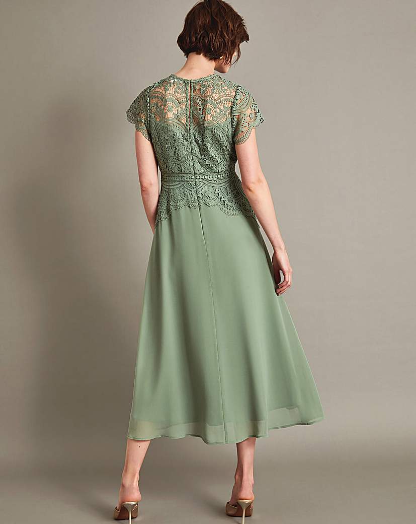 Monsoon Monica Lace Midi Dress