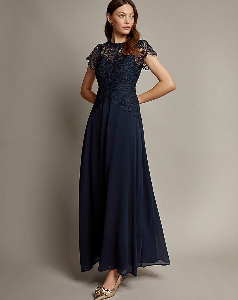 Monsoon Monica Lace Maxi Dress