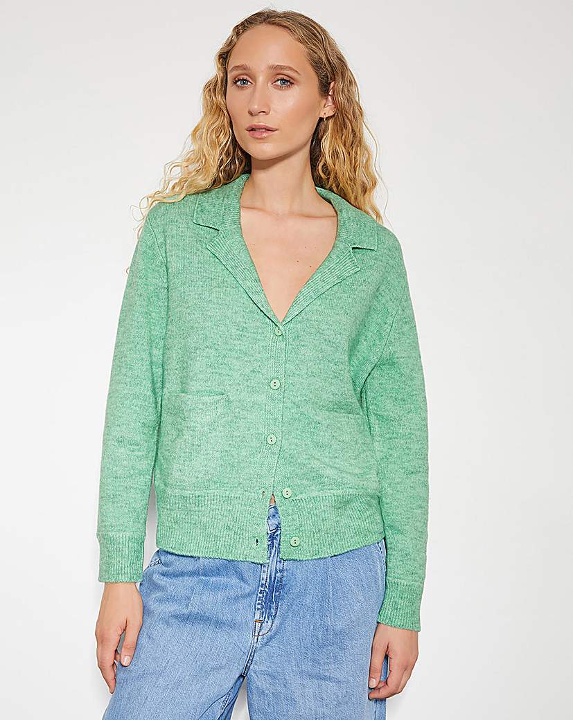 Monsoon Cora V-Neck Collared Cardigan