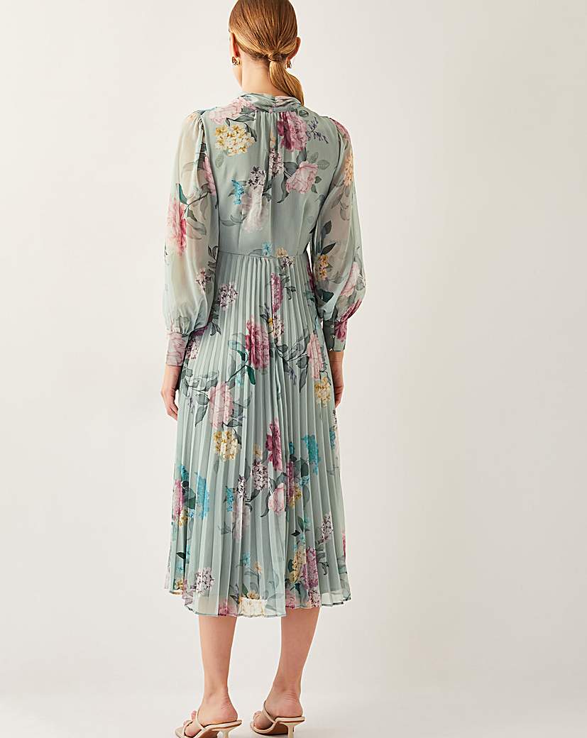 Monsoon Agnes Floral Midi Dress