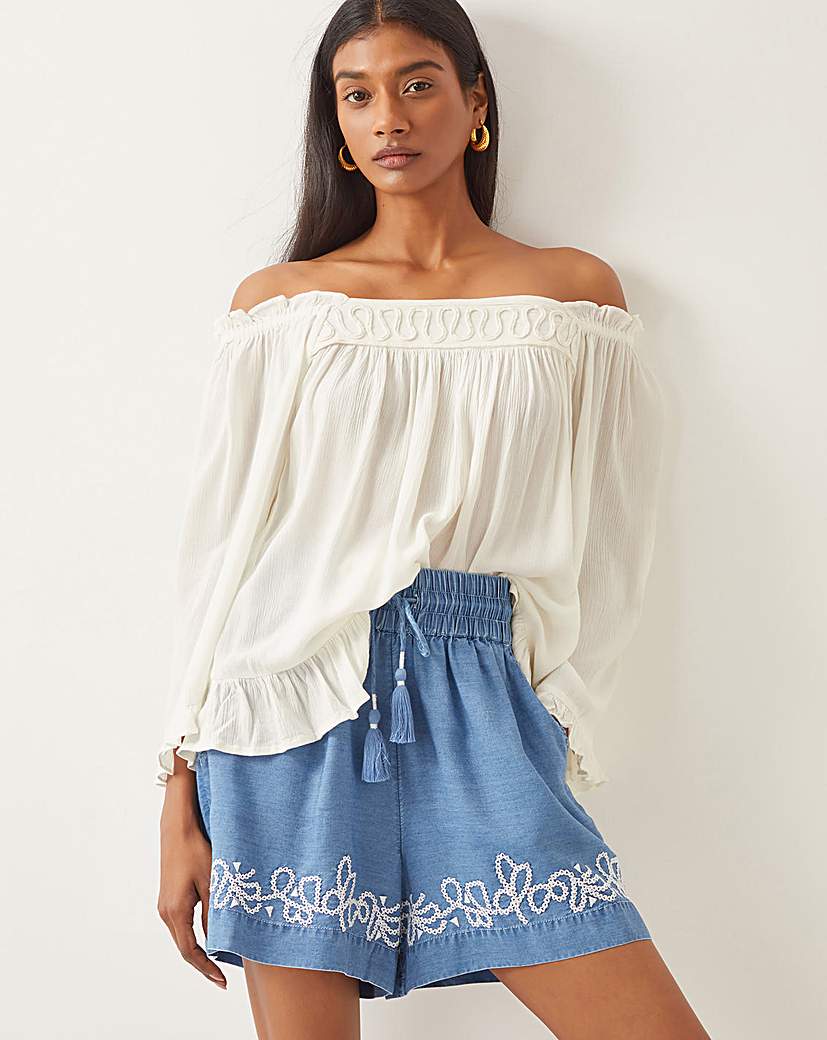 Monsoon Bryony Off-The-Shoulder Top