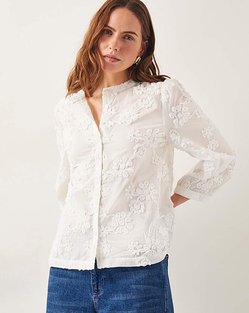 Monsoon Blair Floral Cornelli Blouse