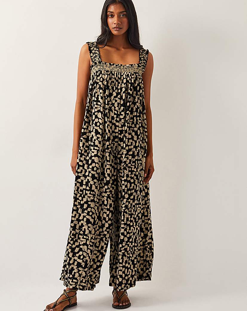 Monsoon Ania Geometric Print Jumpsuit