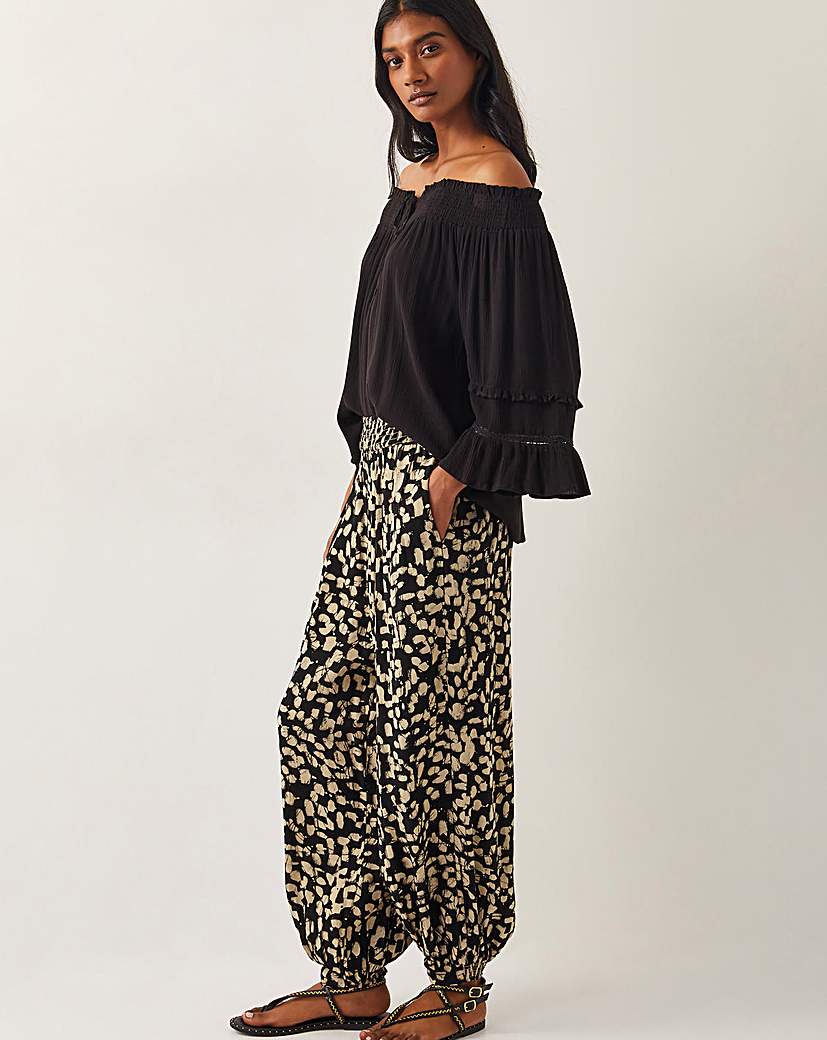 New In - Monsoon Ania Batik Print Trousers