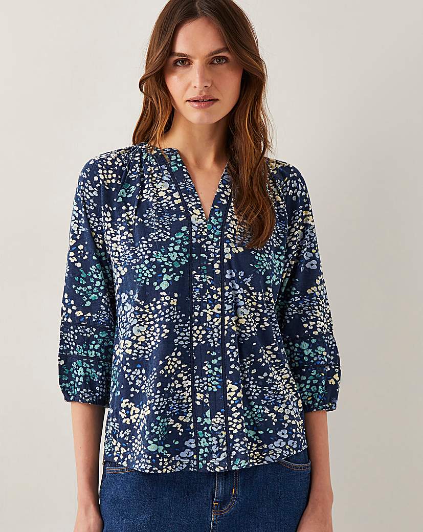 New In - Monsoon Micola Abstract Print Blouse